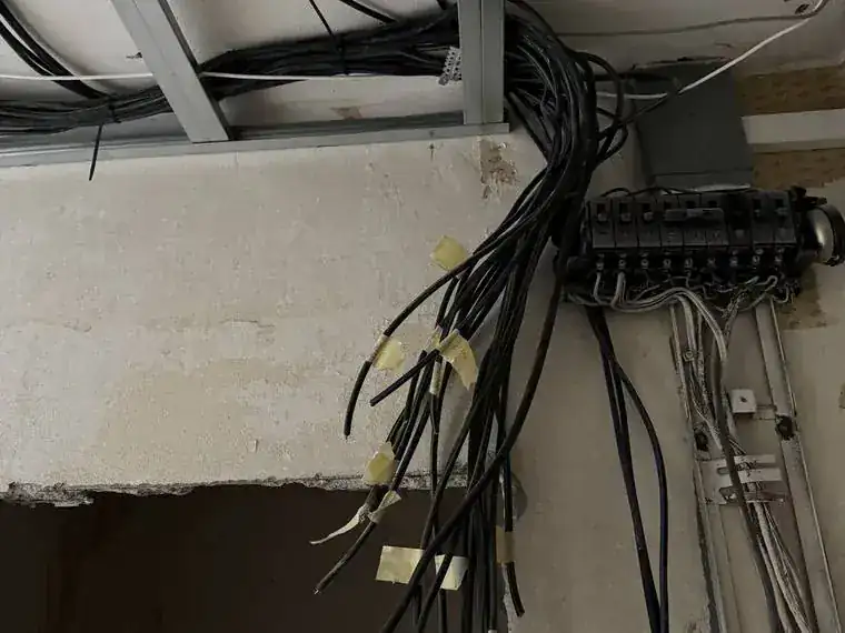 Rozvaděč a zapojení — rekonstrukce bytu Liberec