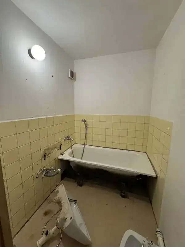 Původní bytové jádro před rekonstrukcí